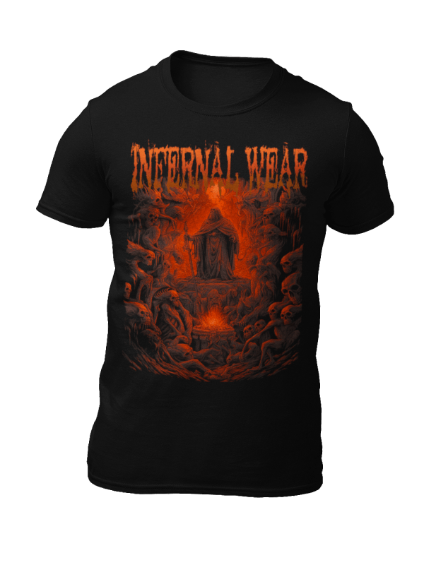 BAD OMEN Short Sleeve T-Shirt - Infernal Wear - T-Shirt -