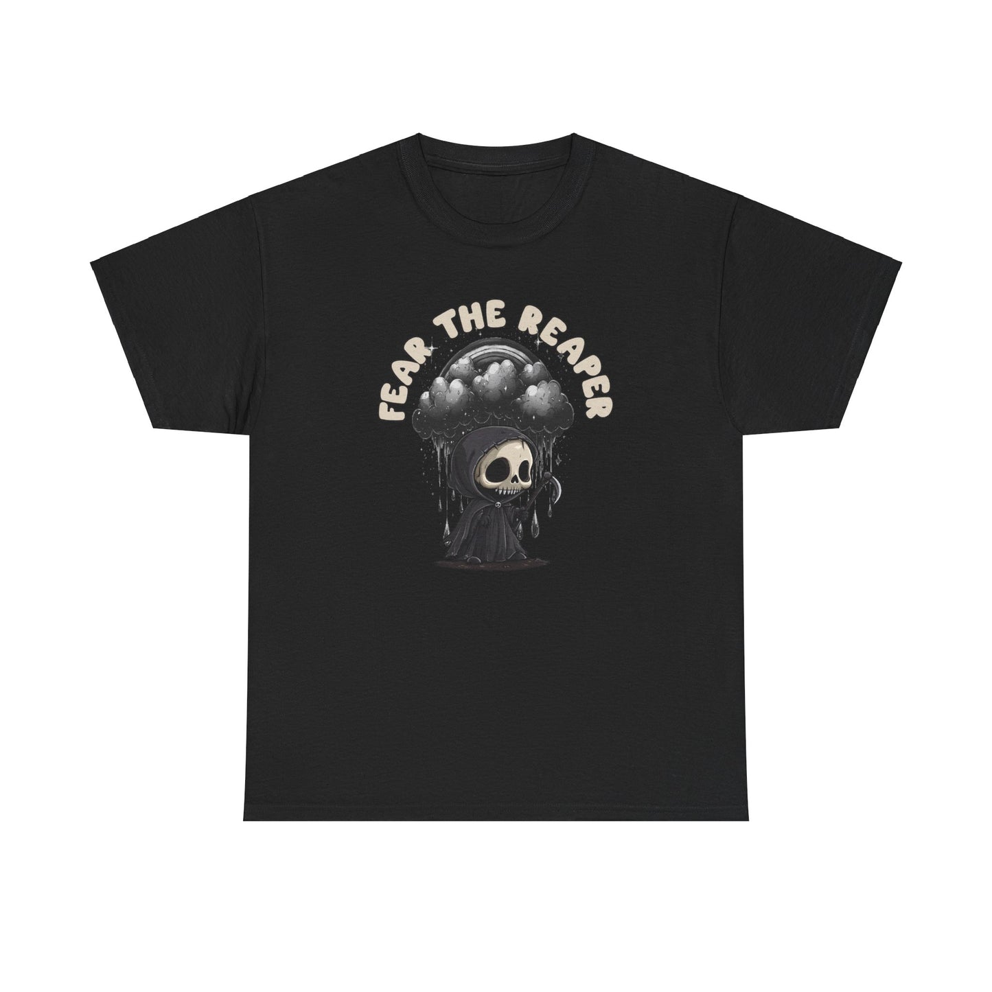 FEAR THE REAPER/BLK Heavy Cotton Tee