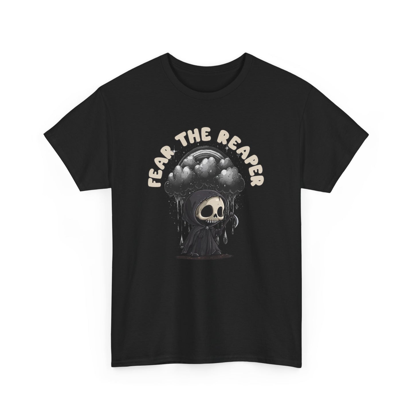 FEAR THE REAPER/BLK Heavy Cotton Tee