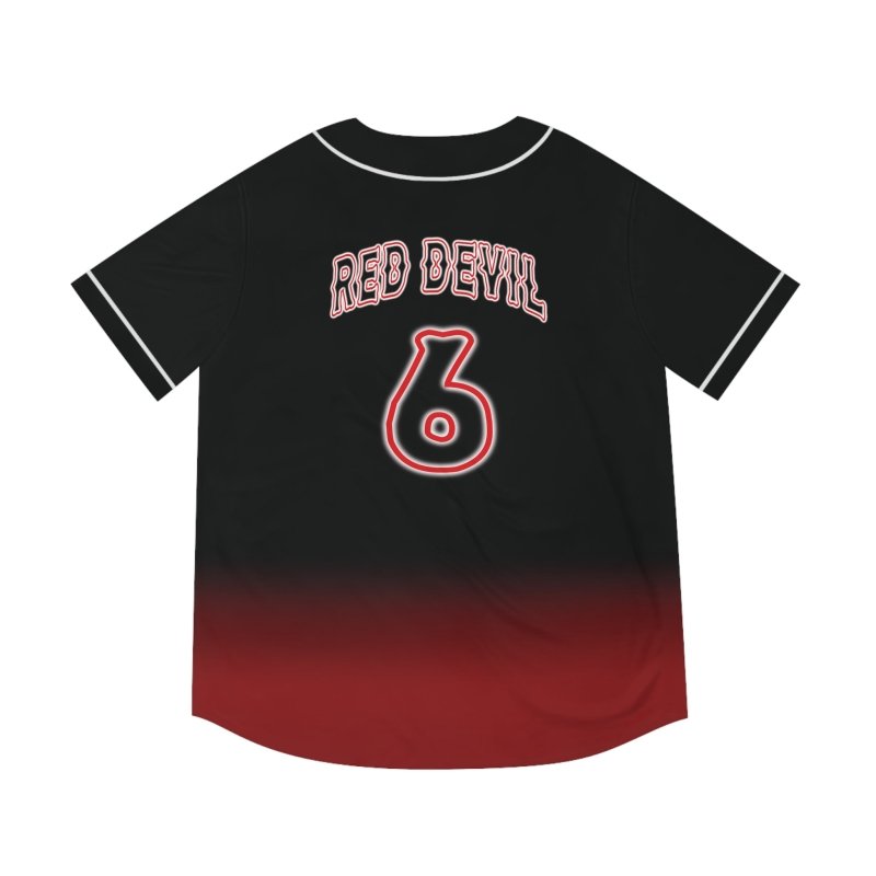 DEMON BAT Men's Baseball Jersey (AOP) - Infernal Wear - All Over Prints - 