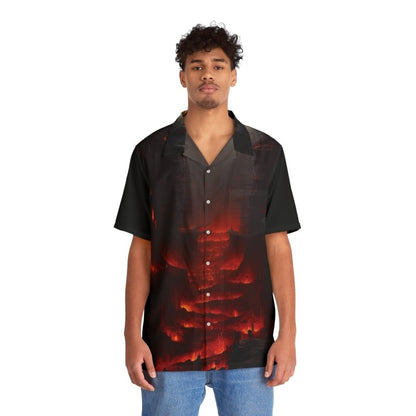 INFERNAL Men's Hawaiian Shirt (AOP) - Infernal Wear - All Over Prints - 