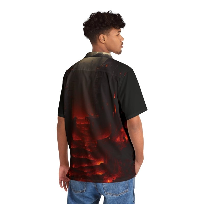 INFERNAL Men's Hawaiian Shirt (AOP) - Infernal Wear - All Over Prints - 