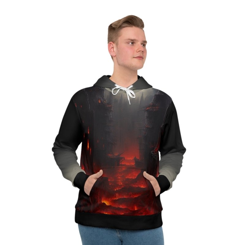 INFERNAL Men's Hoodie (AOP) - Infernal Wear - All Over Prints - 