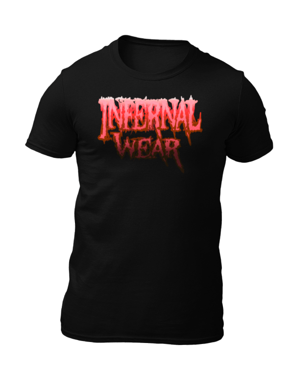 INFERNAL WEAR LOGO (RED) T - SHIRT - Infernal Wear - T-Shirt - 