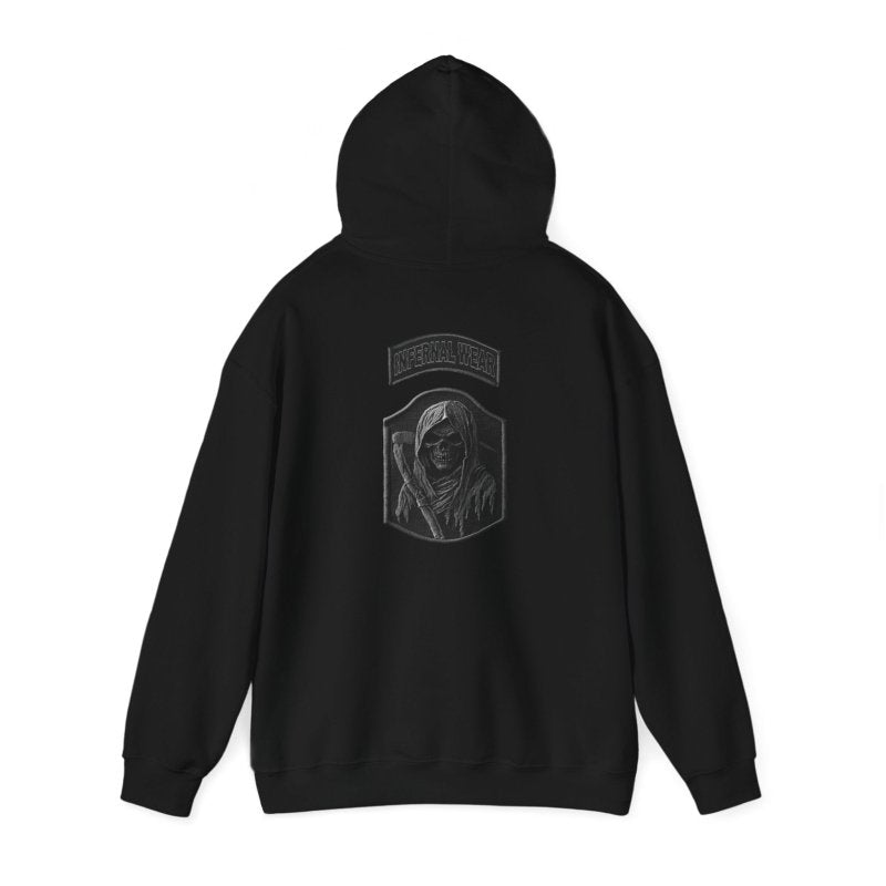 PALE RIDER PATCH Unisex Heavy Blend™ Hooded Sweatshirt - Infernal Wear - Hoodie - 