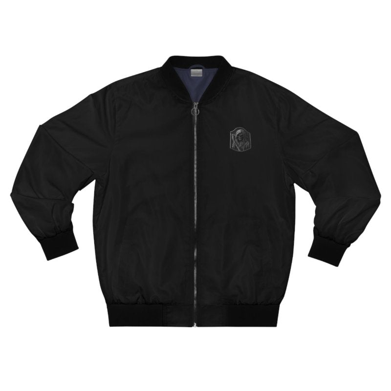 PALE RIDER/BLK Men's Bomber Jacket (AOP) - Infernal Wear - All Over Prints - 