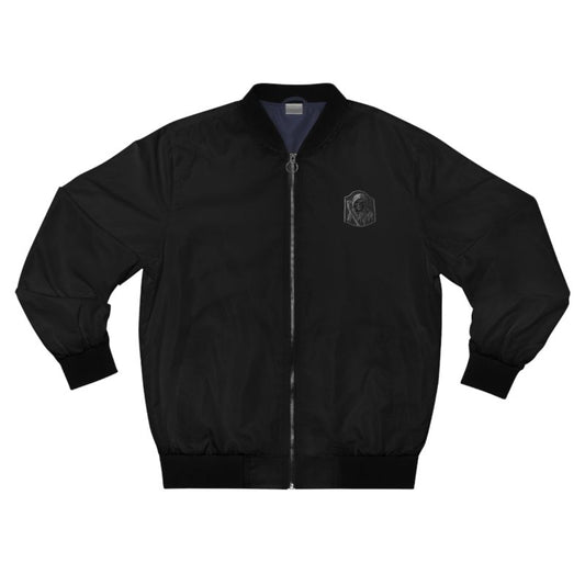 PALE RIDER/BLK Men's Bomber Jacket (AOP) - Infernal Wear - All Over Prints - 