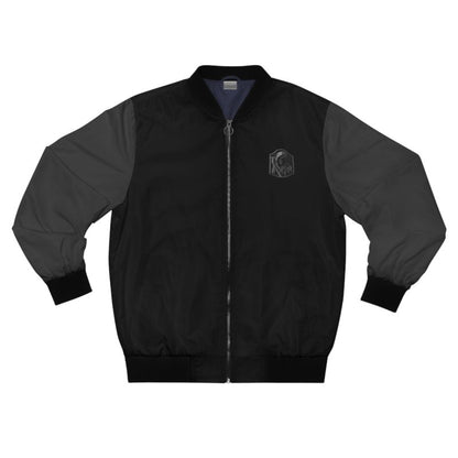 PALE RIDER/BLK/GRY Men's Bomber Jacket (AOP) - Infernal Wear - All Over Prints - 