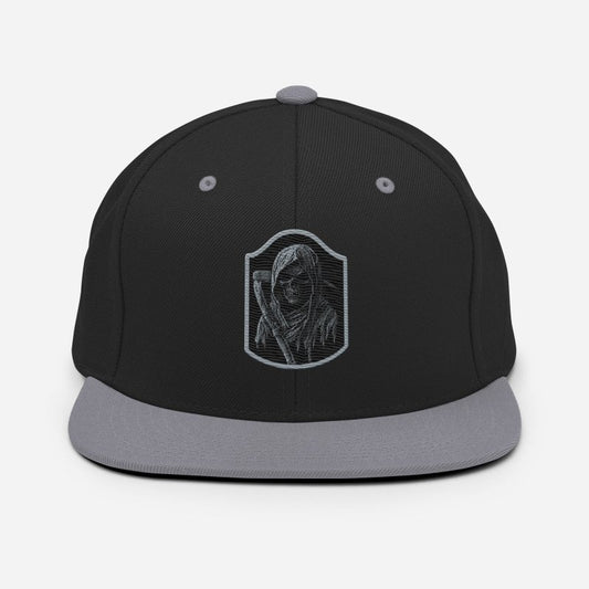 PALE RIDER/BLK/SLV Snapback Hat - Infernal Wear - 