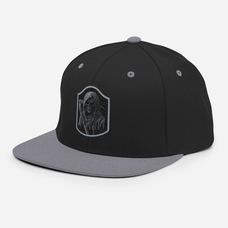 PALE RIDER/BLK/SLV Snapback Hat - Infernal Wear - 