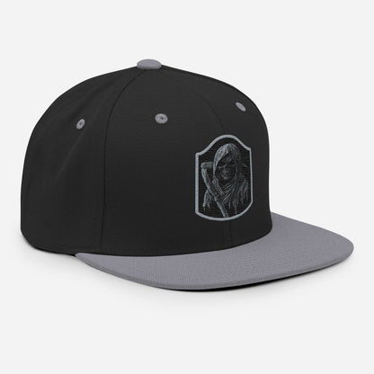 PALE RIDER/BLK/SLV Snapback Hat - Infernal Wear - 