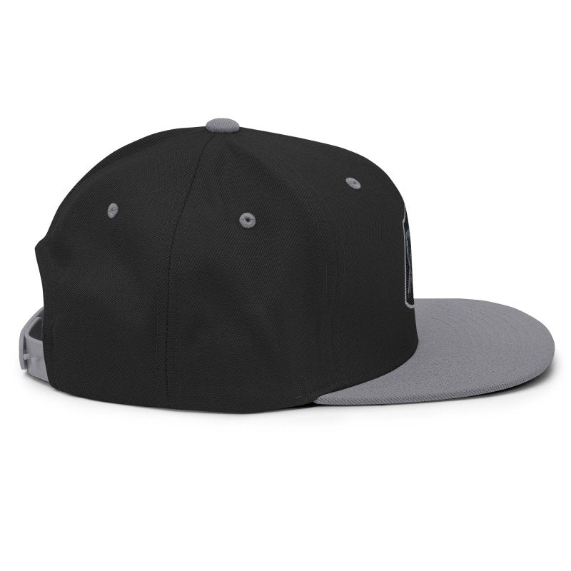 PALE RIDER/BLK/SLV Snapback Hat - Infernal Wear - 