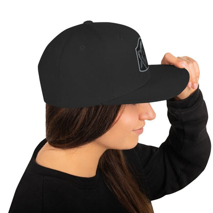 PALER RIDER/BLK Snapback Hat - Infernal Wear - 