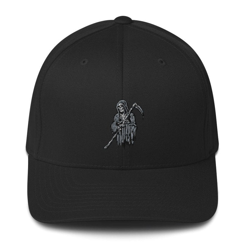 REAPER EMBROIDERED Closed Back Structured Twill Cap - Infernal Wear - 