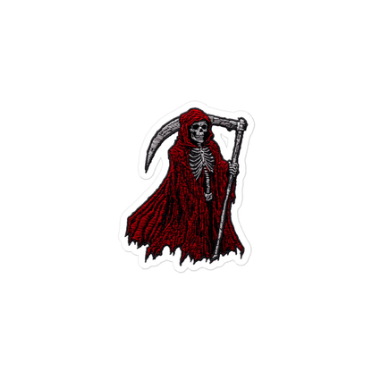 RED REAPER Bubble - free stickers - Infernal Wear - 