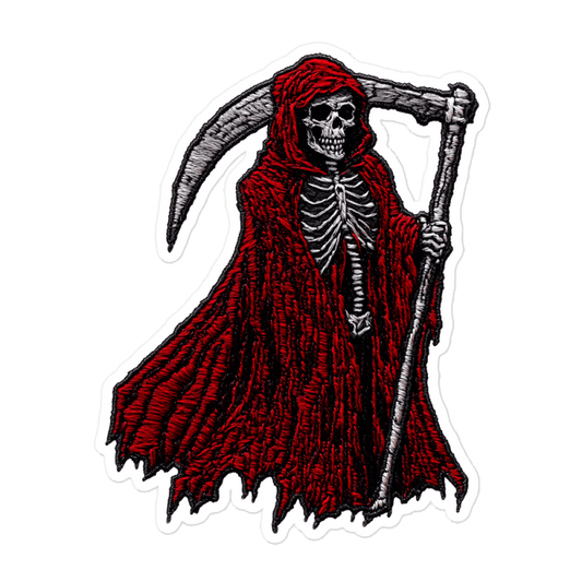 RED REAPER Bubble - free stickers - Infernal Wear - 