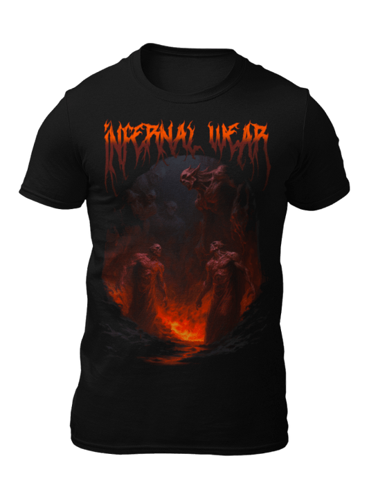 ROYALTY INTO EXILE Short Sleeve Tee - Infernal Wear - T-Shirt - 