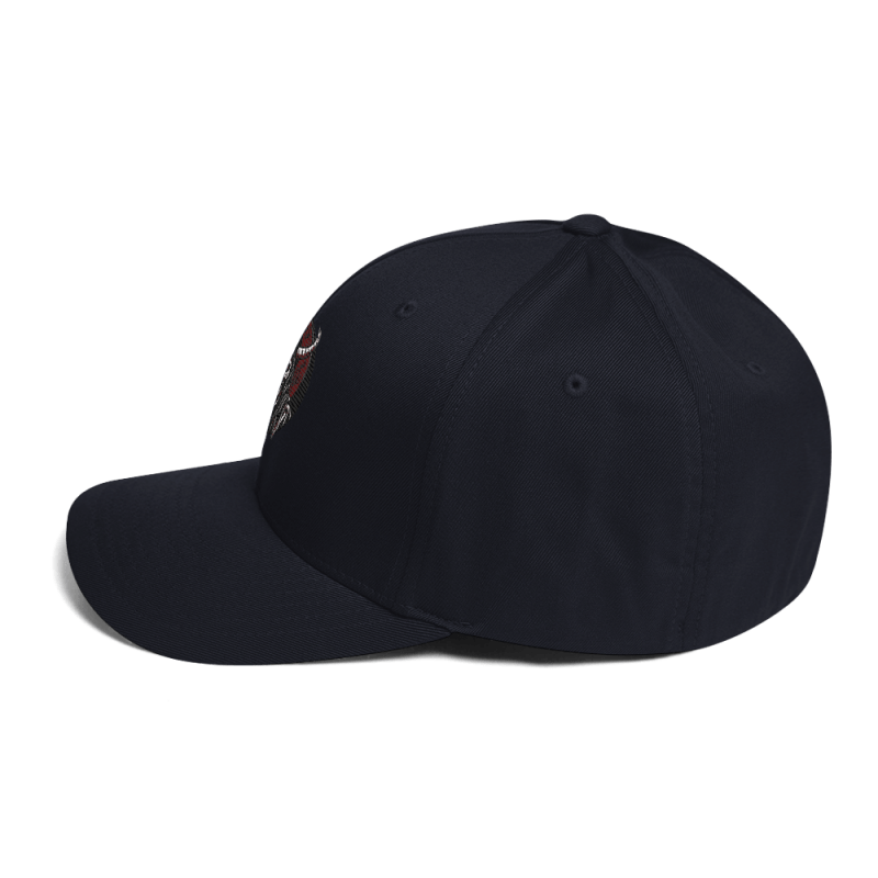 SERVE ME Closed Back Structured Twill Cap - Infernal Wear - 