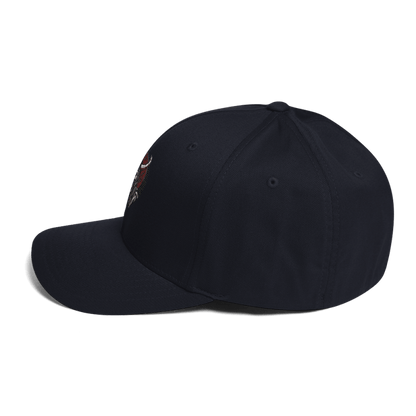 SERVE ME Closed Back Structured Twill Cap - Infernal Wear - 