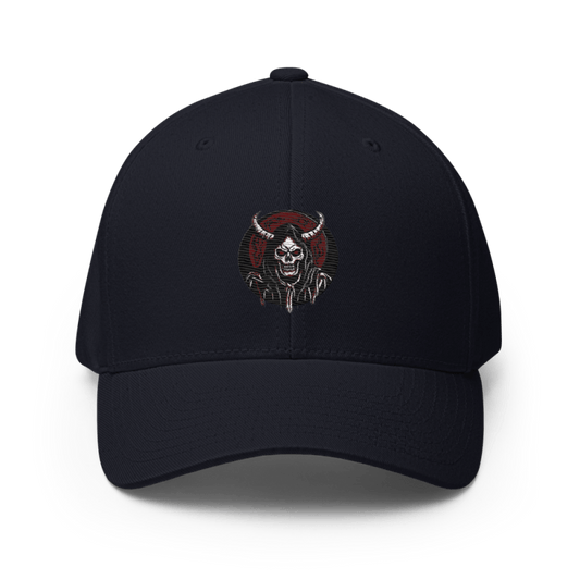 SERVE ME Closed Back Structured Twill Cap - Infernal Wear - 