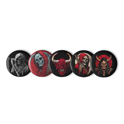 Set of pin buttons - Infernal Wear - 