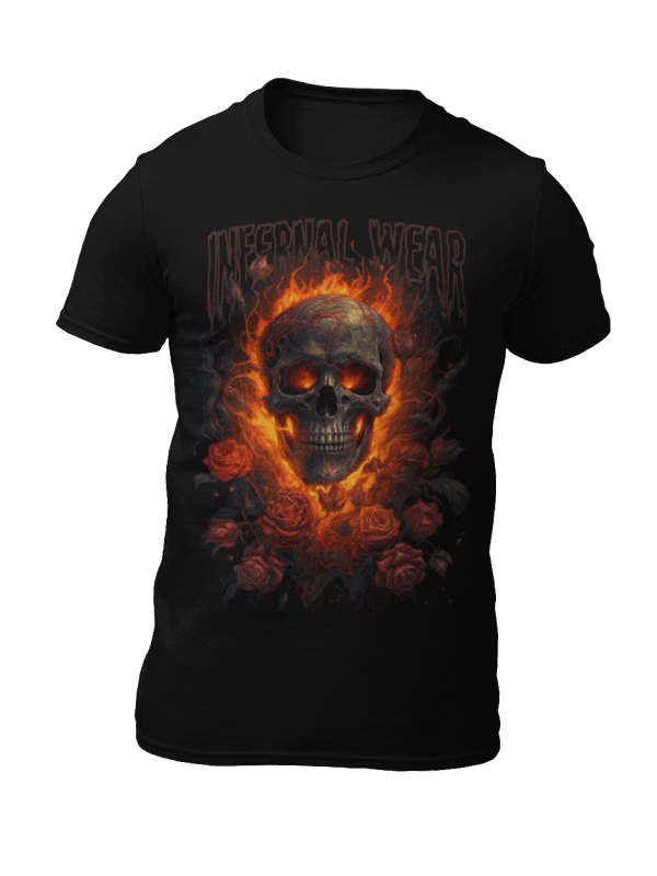 THE NIGHT REMAINS Short Sleeve Tee - Infernal Wear - T-Shirt - 